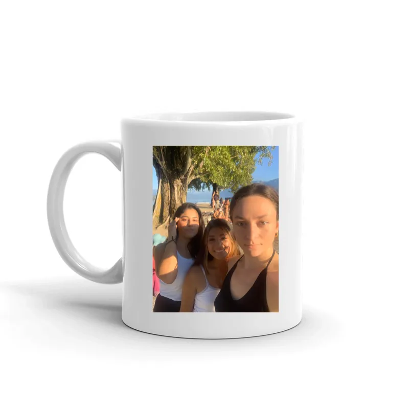 White Glossy Coffee Mug