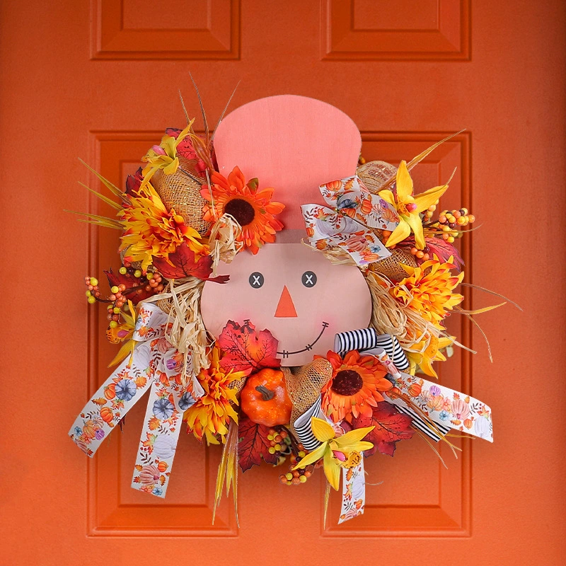 Autumn Harvest Festival Wooden Board Garland