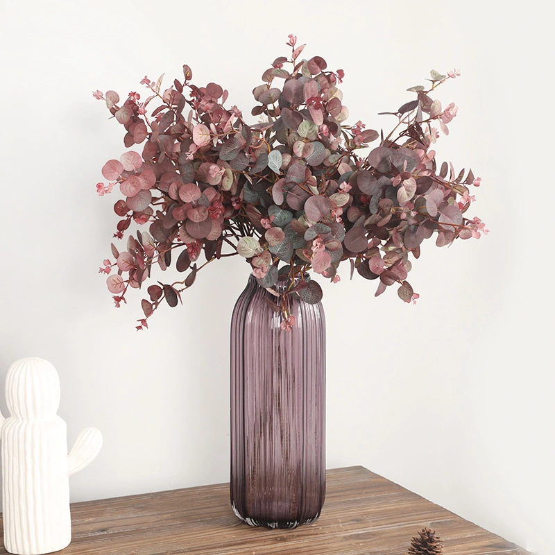 Home Decorative Fake Flower Simulation Ins Autumn Eucalyptus Leaf