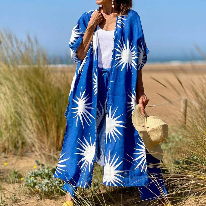 Women's Fashion Casual Printing Suit