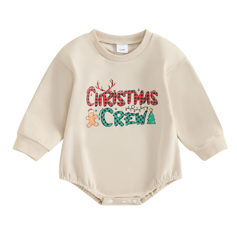 Baby Girls Boys Sweatshirts Rompers Christmas Clothes Bodysuits