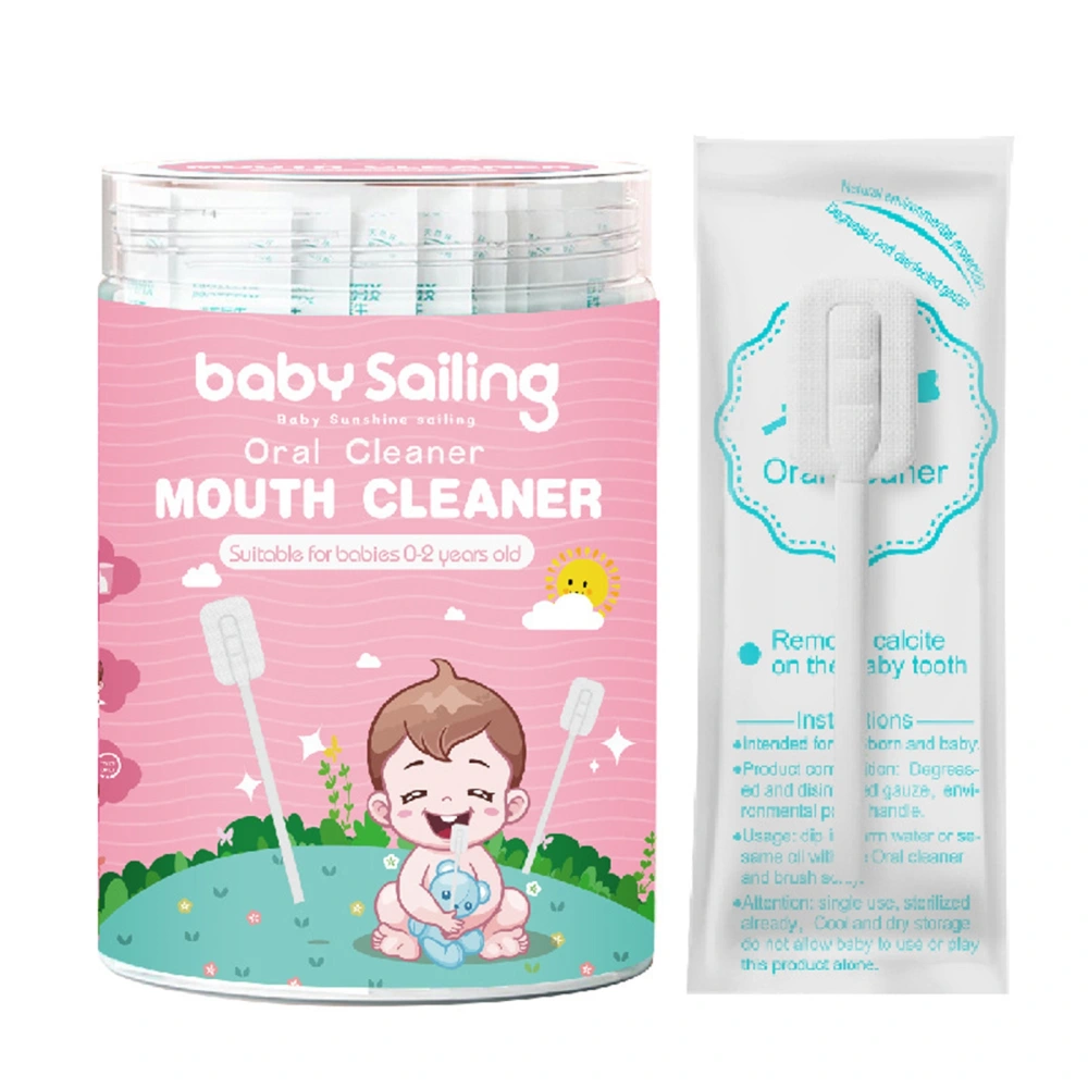 Baby Mouth Cleaner, Disposable Tongue Brush Toothbrush Oral Cleaner