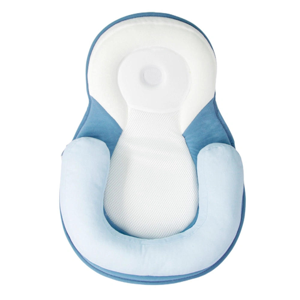 Baby Head Shaping Pillow, Anti Flat Head Lounger Snuggle Nest Sleeper