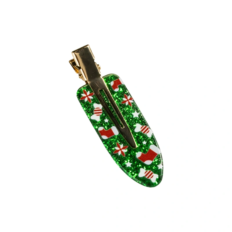 Christmas Hair Clips No Crease Duckbill Clips for Women Girls