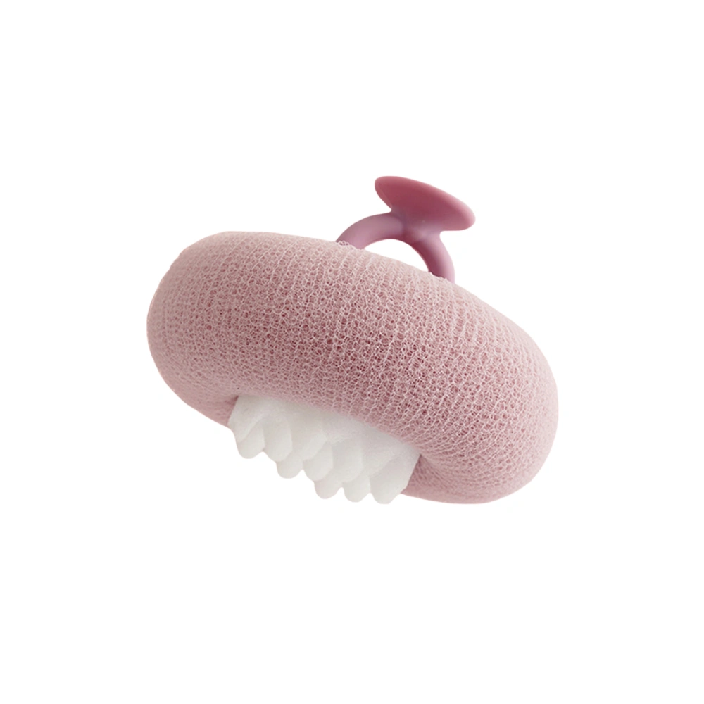 Shower Brush, Soft Suction Cup Massage Exfoliation Body Scrubber