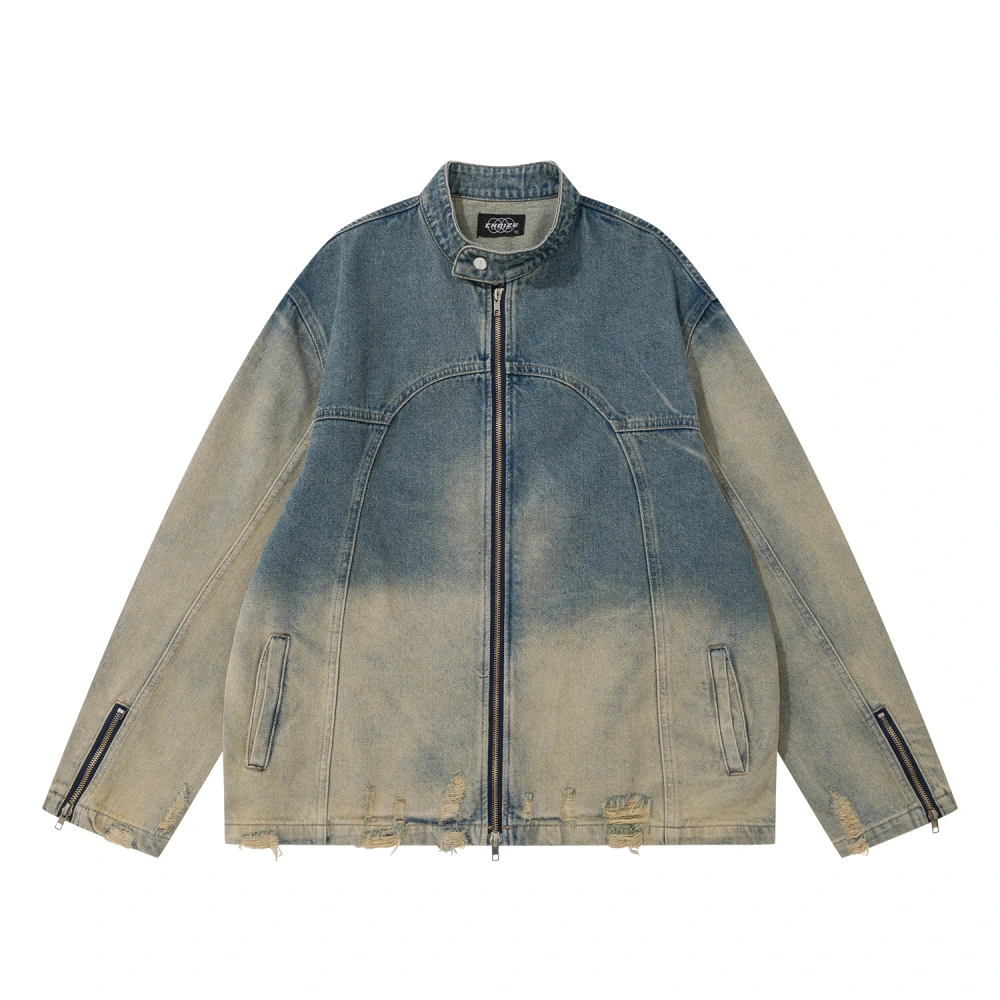 Old Washing Water Denim Jacket Coat