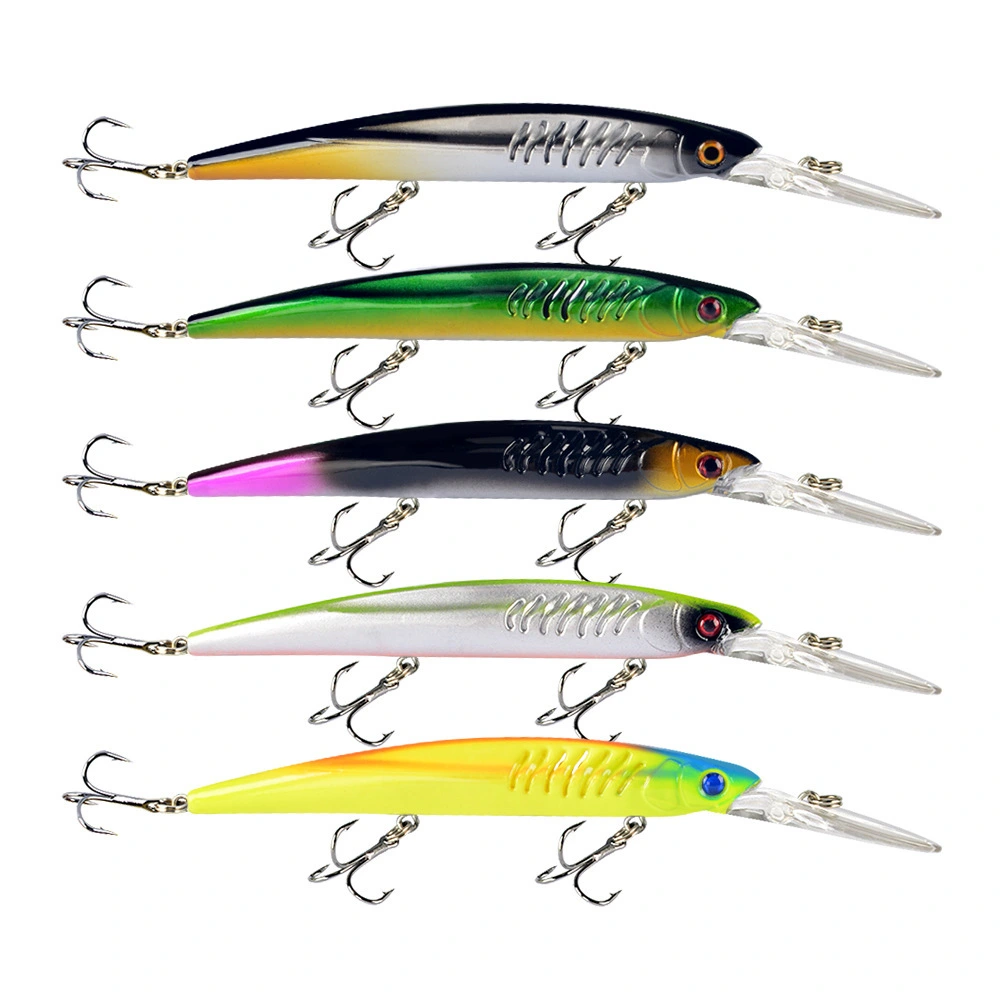 Floating Mino Long Tongue Plate Topmouth Culter Lure Mandarin Fish Army