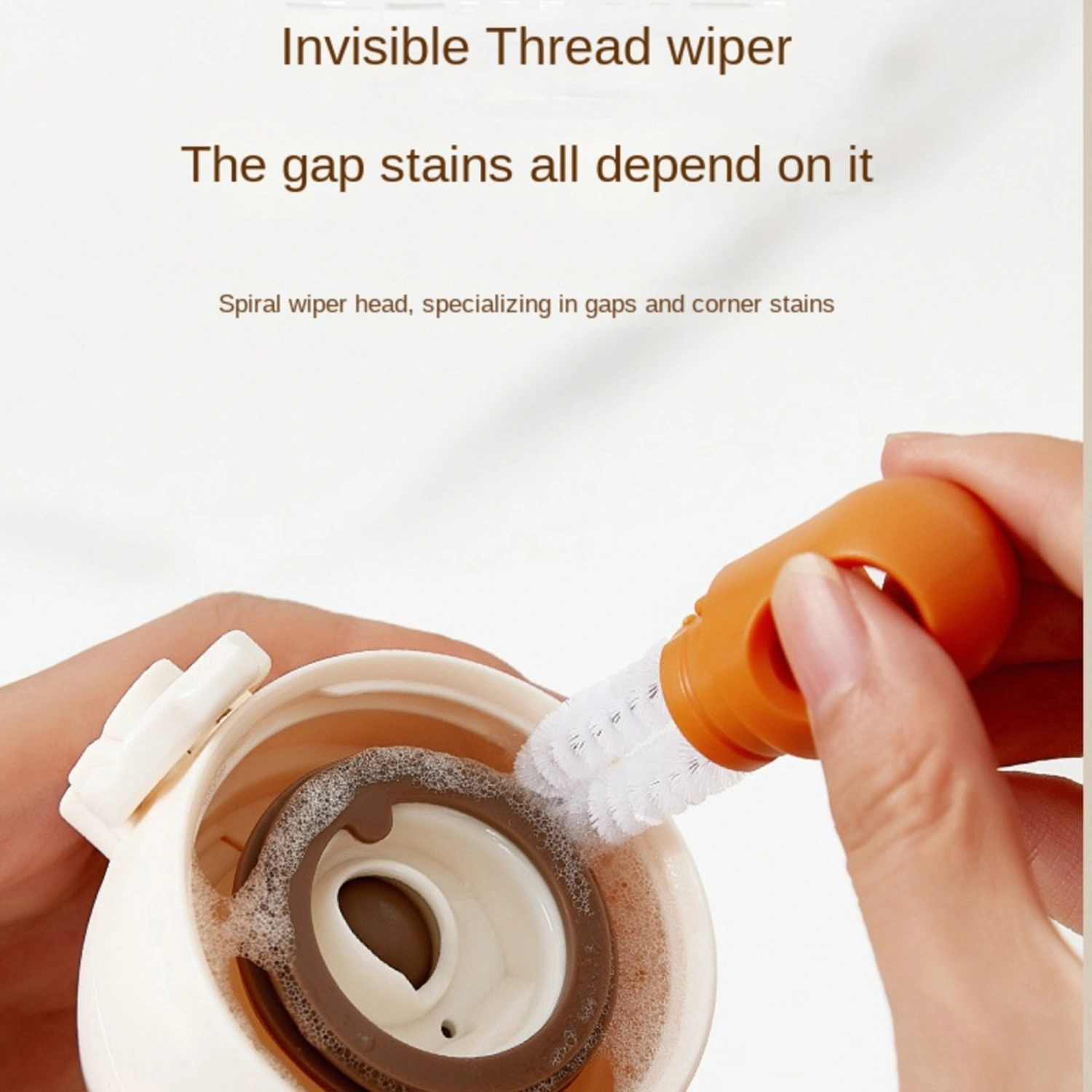 3-in-1 Bottle Cleaning Brush Long Handle Cup Brush Kitchen Tool