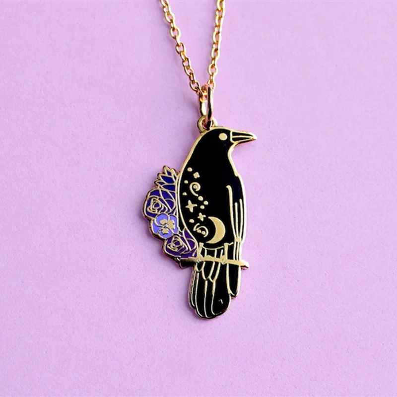 Creative branches, birds, clothing, necklaces, accessories, women