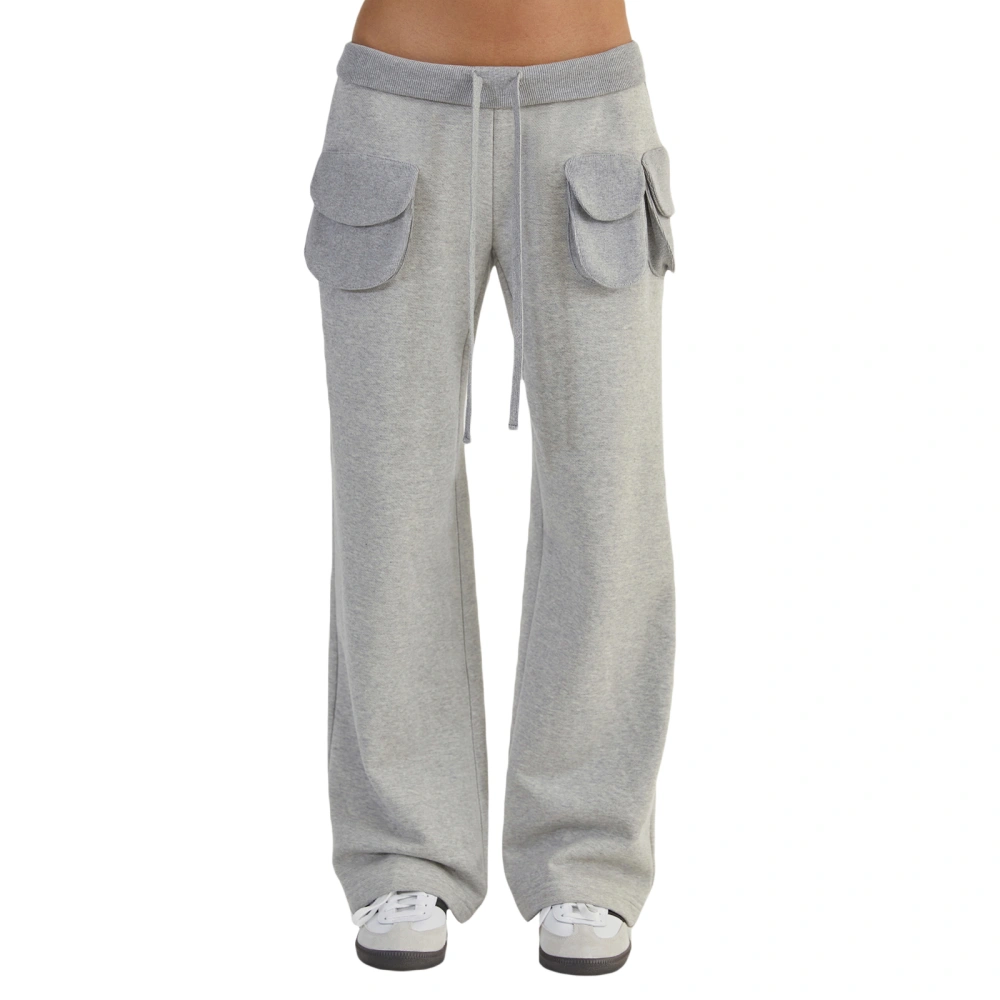 Women Jogger Sweatpants Straight Leg Running Pants with Pockets 