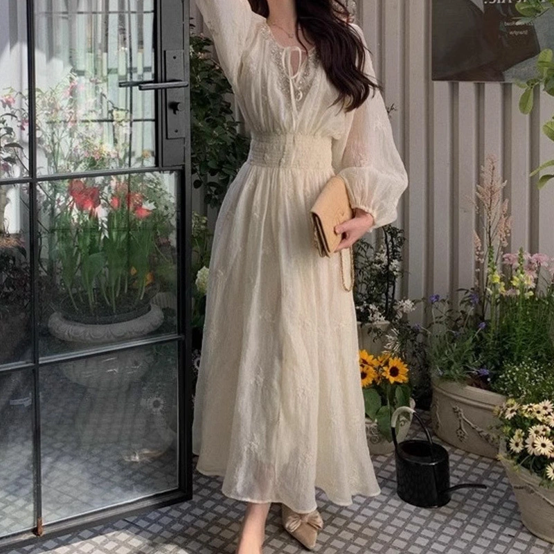 French Off White Women's Summer Skirt
