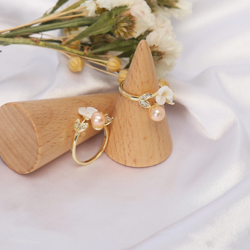 Original Korean Version Of Mother Of Pearl Shell Ring