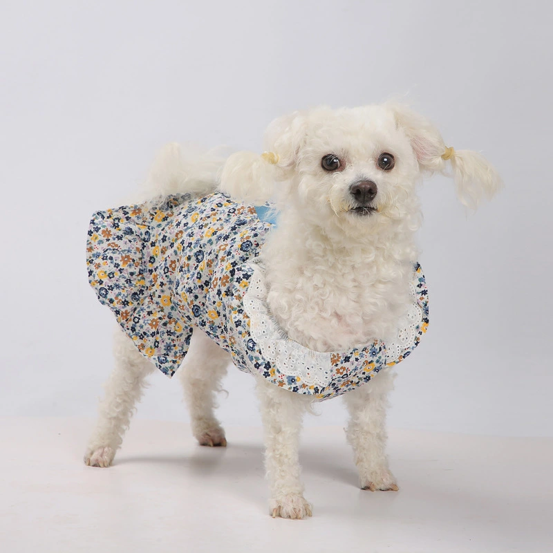 Cute Pet Skirt Bow Thin Dog Clothes