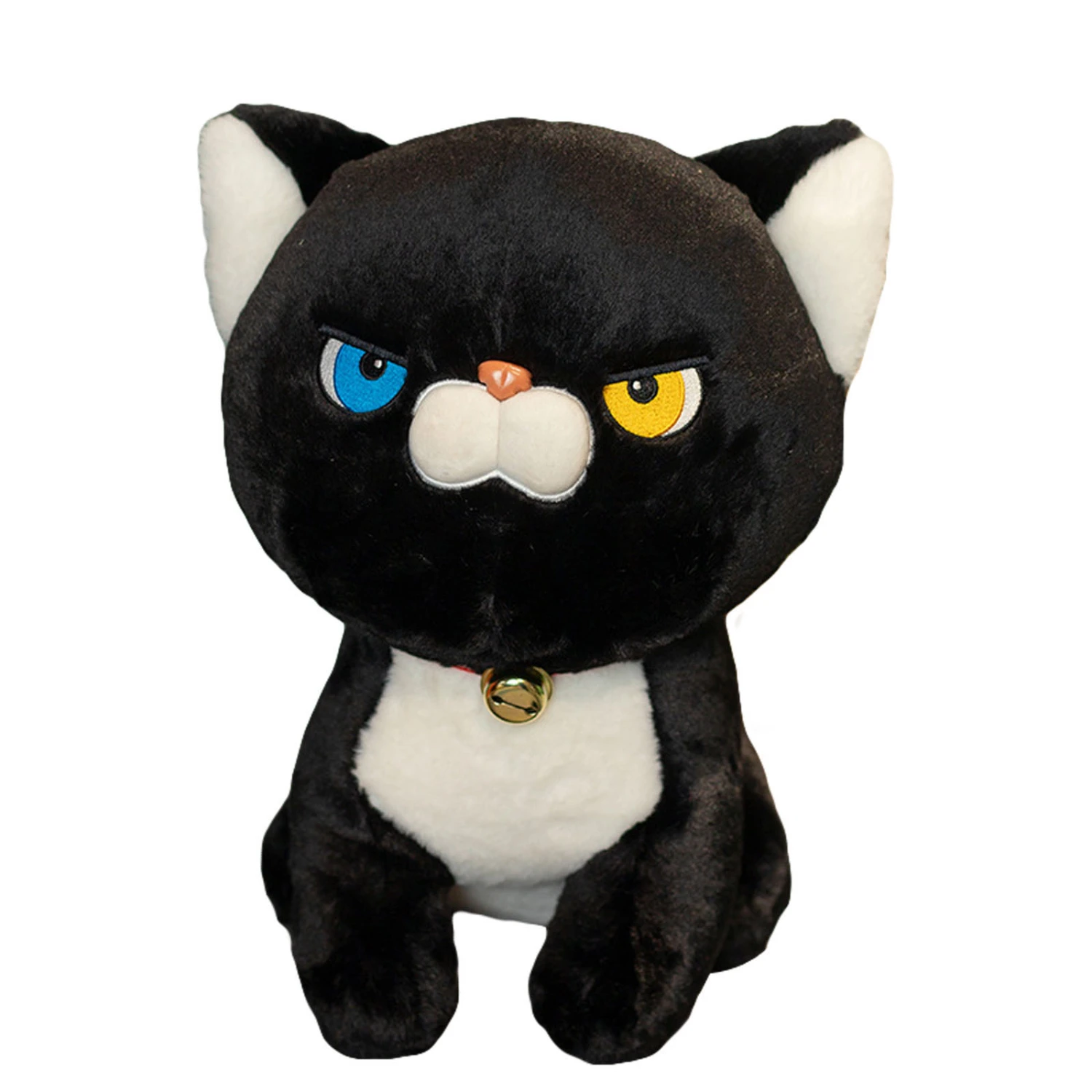 Cute Sitting Cat Plush Toy Soft Stuffed Cat Cartoon Animals Dolls