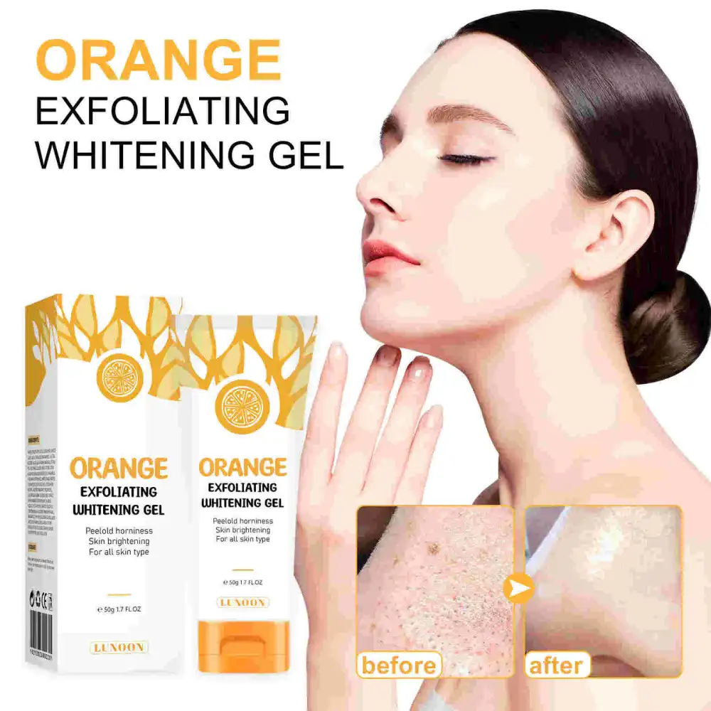 Orange Exfoliating White Cleansing Facial Moisturizing