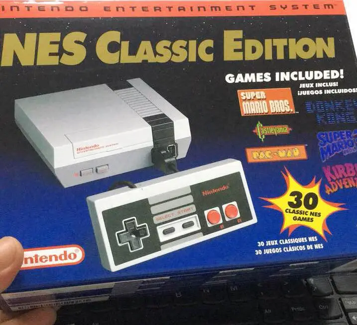 Mini NES video game machine