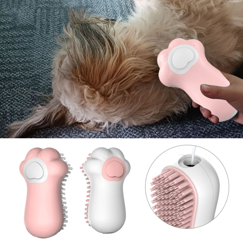 Pet Bath Brush with Shampoo Dispenser Leakproof Gentle Massage Grooming Short Long Hair Dogs Cats Comb Pet Supplies