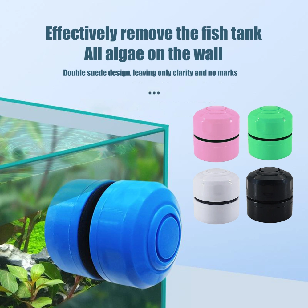 Fish Tank Brush Easy to Use Efficient Cleaning Fish Tank Mini Magnetic Clean Brush Household Supplies