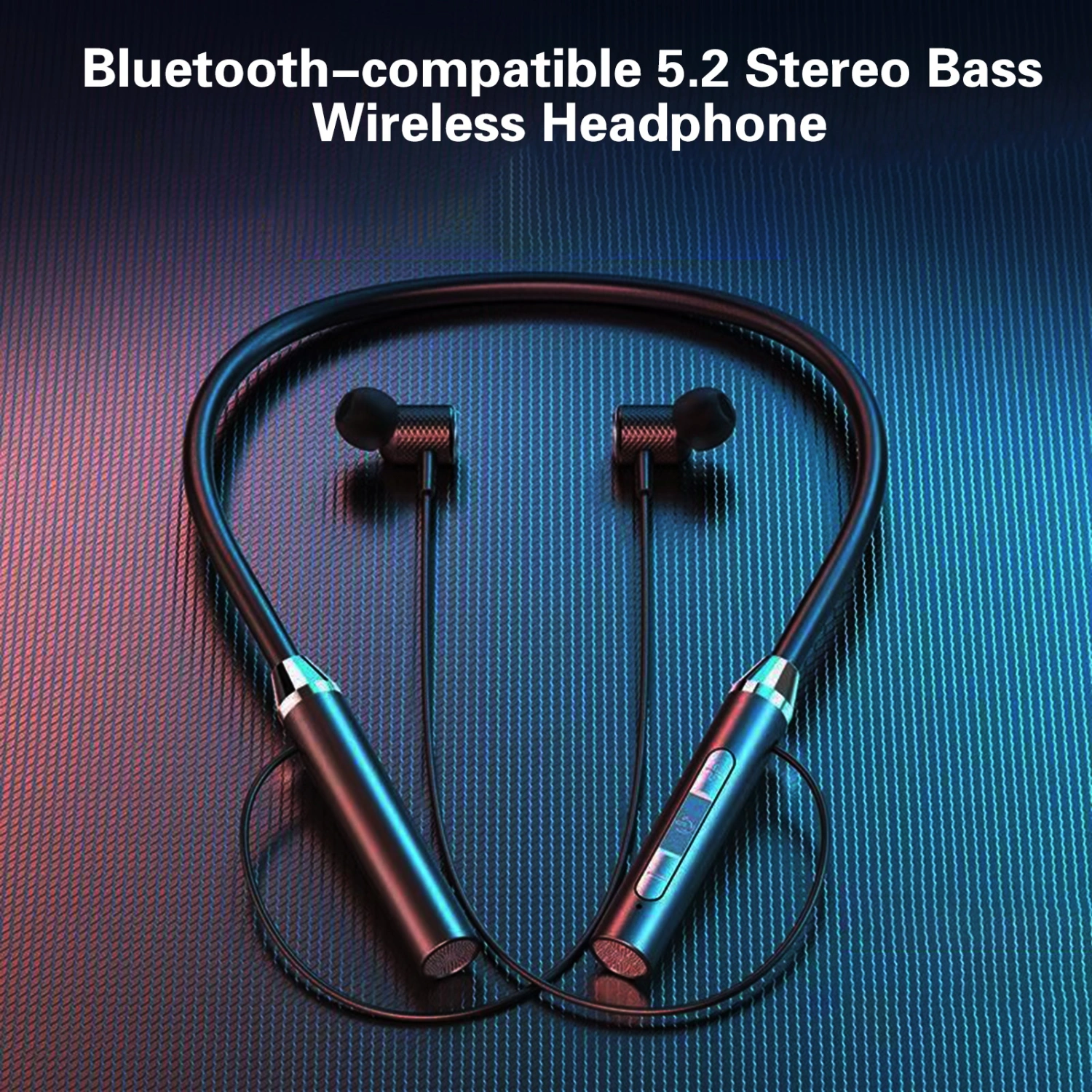 Wireless Earphone Neck-hanging In-ear HiFi Bluetooth-compatible 5.2 Stereo Bass Wireless Headphone Daily Use
