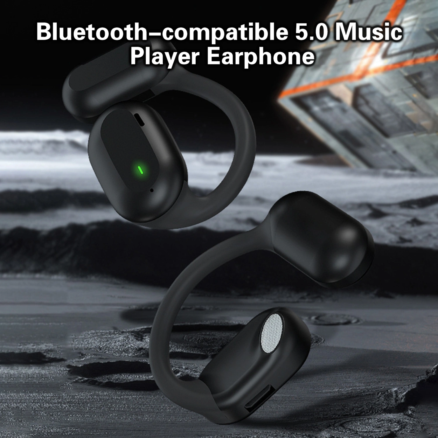 Wireless Earphone Air Conduction Ear-hanging Bluetooth-compatible 5.2 Strong Signal Wireless Headphones Sports Supply