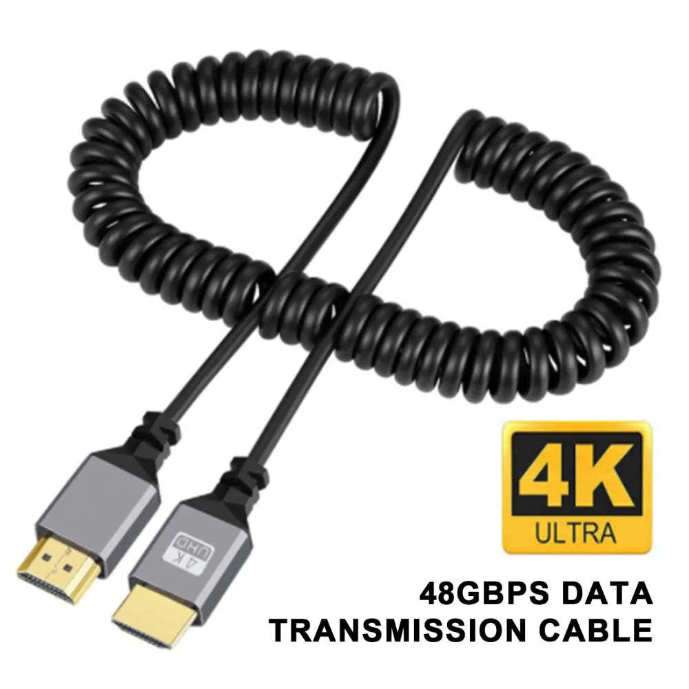 Immersive 4K@60Hz HDMI-compatible Cable High-Speed Stable Transmission Retractable Universal Video Cable