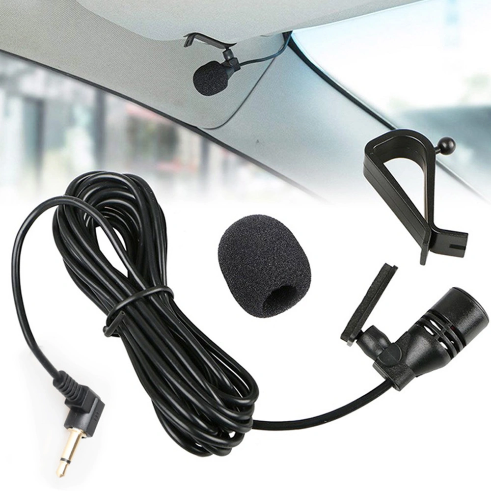 Professional 3.5MM Wired Microphone Headset Clear Sound Flexible Plug And Play Mic for Conference Speech Teaching 