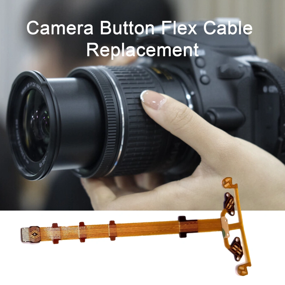 Camera Button Flex Cable Precise Hole Easy Installation Cracked Parts Replacement for Canon 24-105mm STM