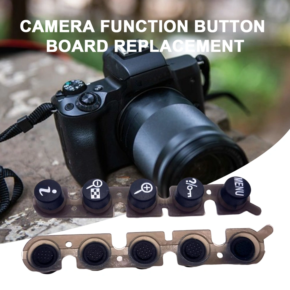 Camera Menu Button Board Professional Precise Hole Flexible Repair Parts Accessories Camera Rear Back Button Board Replacement for Nikon D600 D610 D750