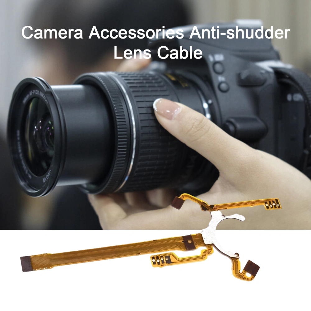 Camera Cable Precise Hole Positioning Perfect Fit Ultra-thin Responsive Lens Aperture Flex Diaphragm Flexible Cable for Sony 18-55