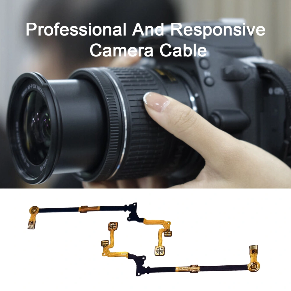 Lens Focus Flex Cable Precise Fit Replacement for CANON G1X3 Responsive Durable Camera Repair Accessories 