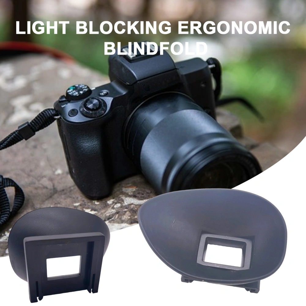 22MM Ergonomic Eyecup Viewfinder Eyepiece for Canon 5D/10D/20D/30D/40D/50D Light-Isolating for Comfortable Viewing