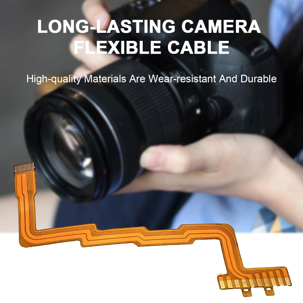 Flex Cable Precise Hole Responsive Repair Part  for Nikon 55-300VR Durable Bend-Resistant Precise Fit