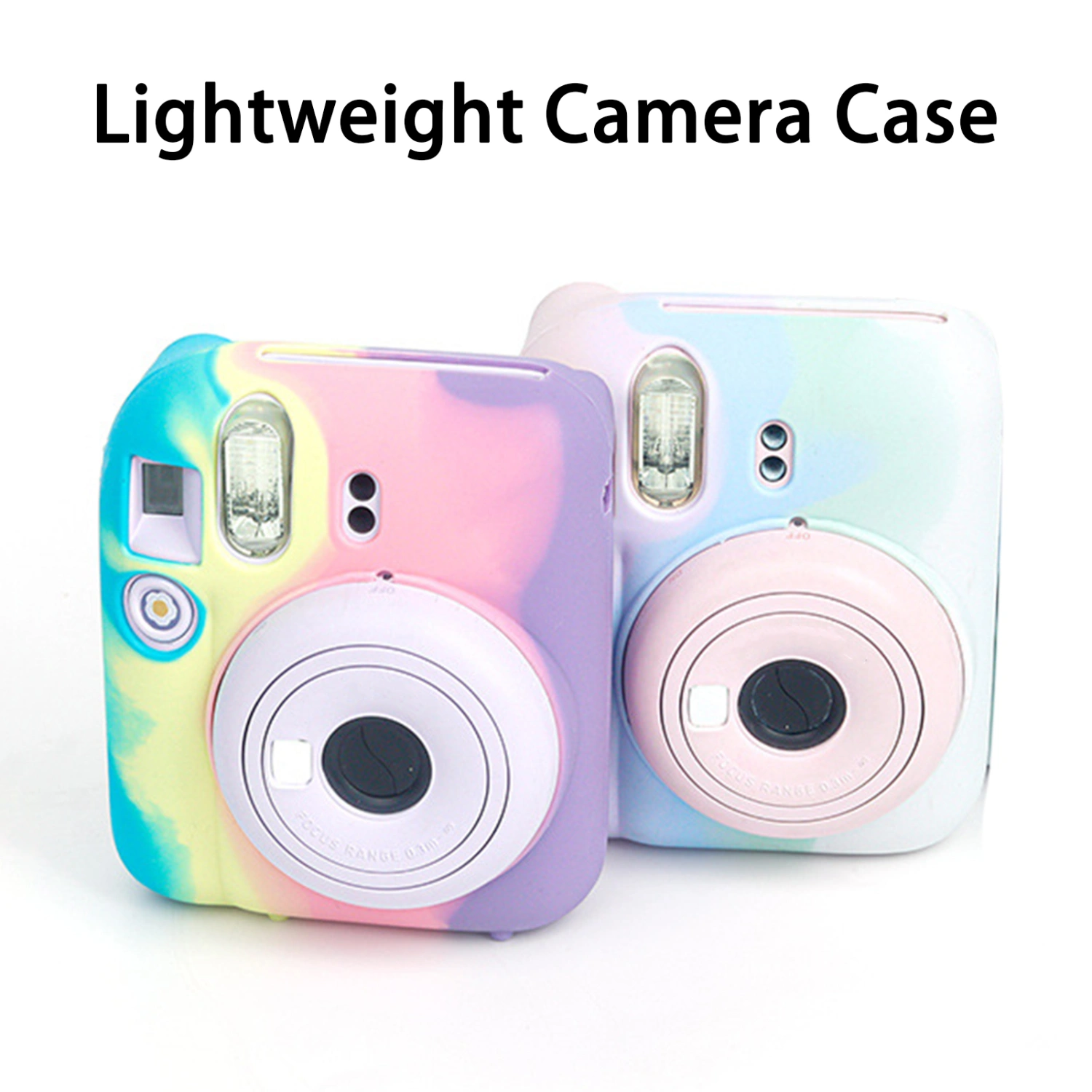 Camera Case Precise Hole Dustproof Scratch-proof Wear-resistant Flexible Protective Cover for Polaroid Mini12 