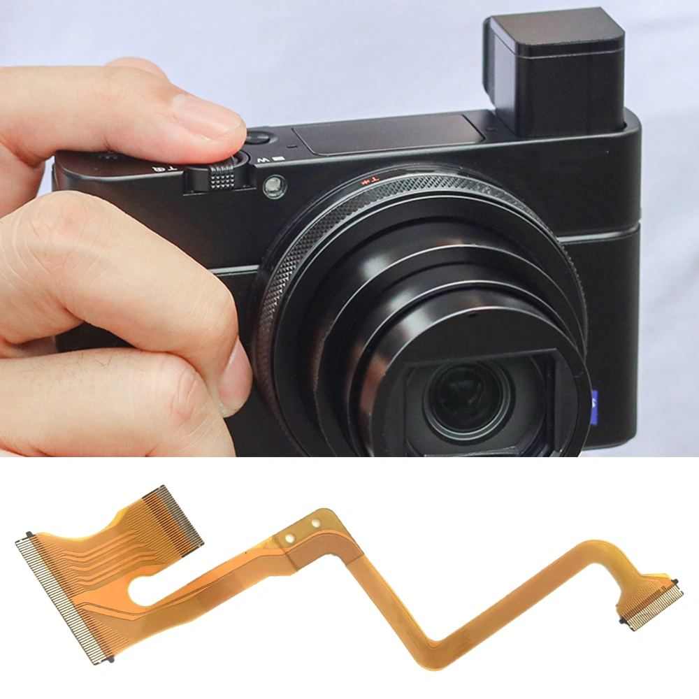 LCD Screen Ribbon Flex Cable Durable Precise And Reliable Repair Parts for JVC Gz-MS120 Ms130 Ms123 Hm200 Cameras 