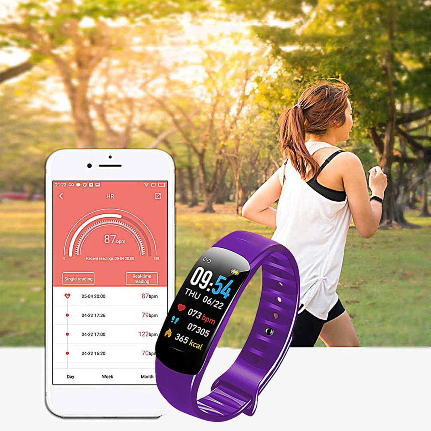 C1plus Wrist Smart Watch Bluetooth-Compatible HD-compatible Smart Reminder Weather Forecast Multiple Sport Modes Wrist Smart Watch Daily Life