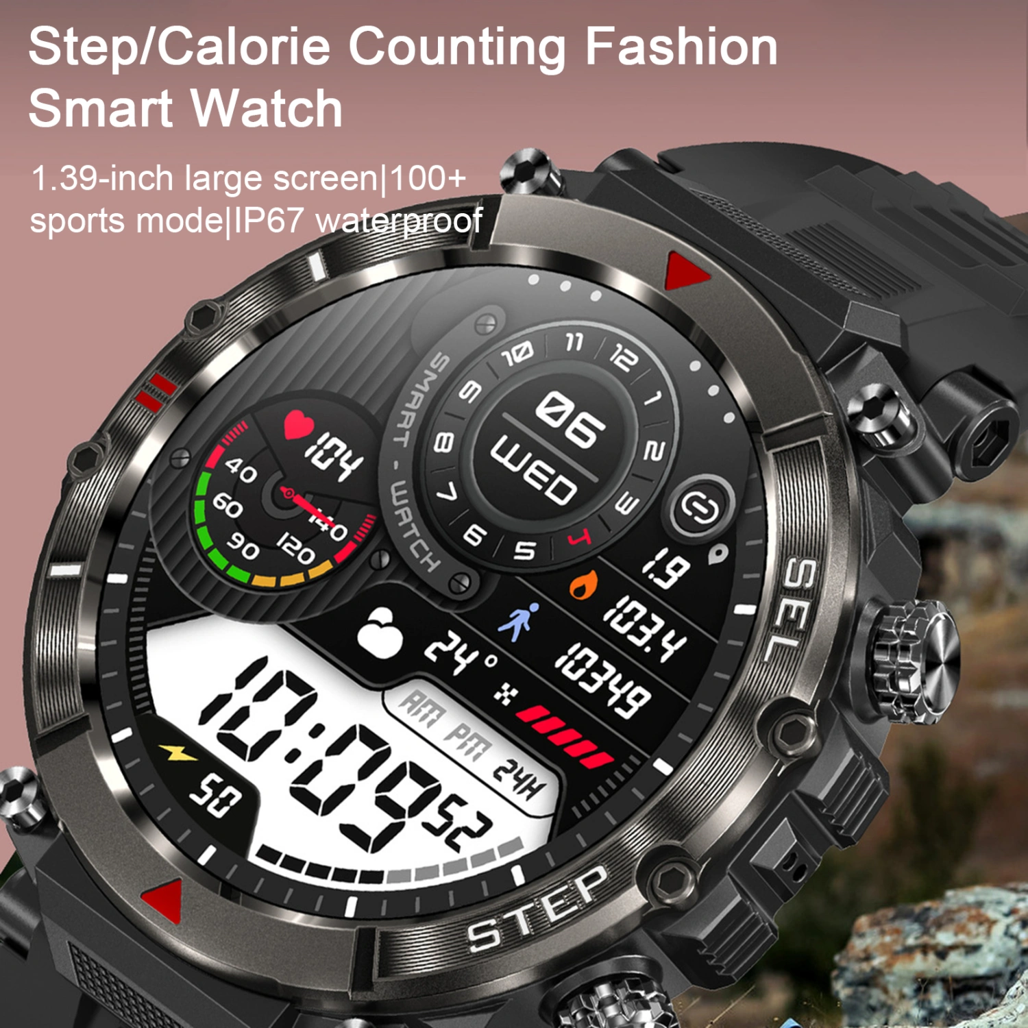 CF11 Smart Wristwatch HD-compatible Multi-sport Mode Bluetooth-compatible Call Fitness Tracker Smart Bracelet Sports Smart Watch Daily Wear
