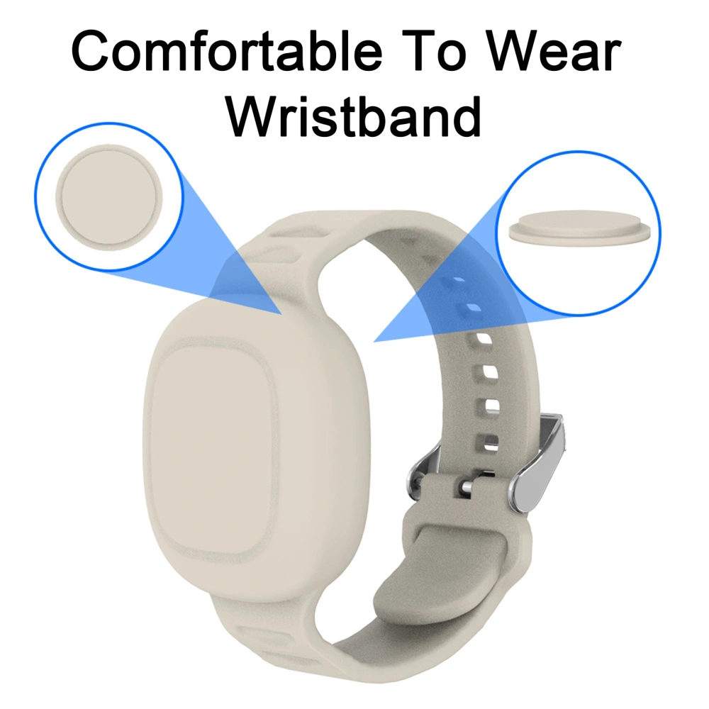 GPS Tracker Wristband Waterproof Sweatproof Wear-Resistant Quick Install Silicone Wristband for SamsungGalaxy SmartTag