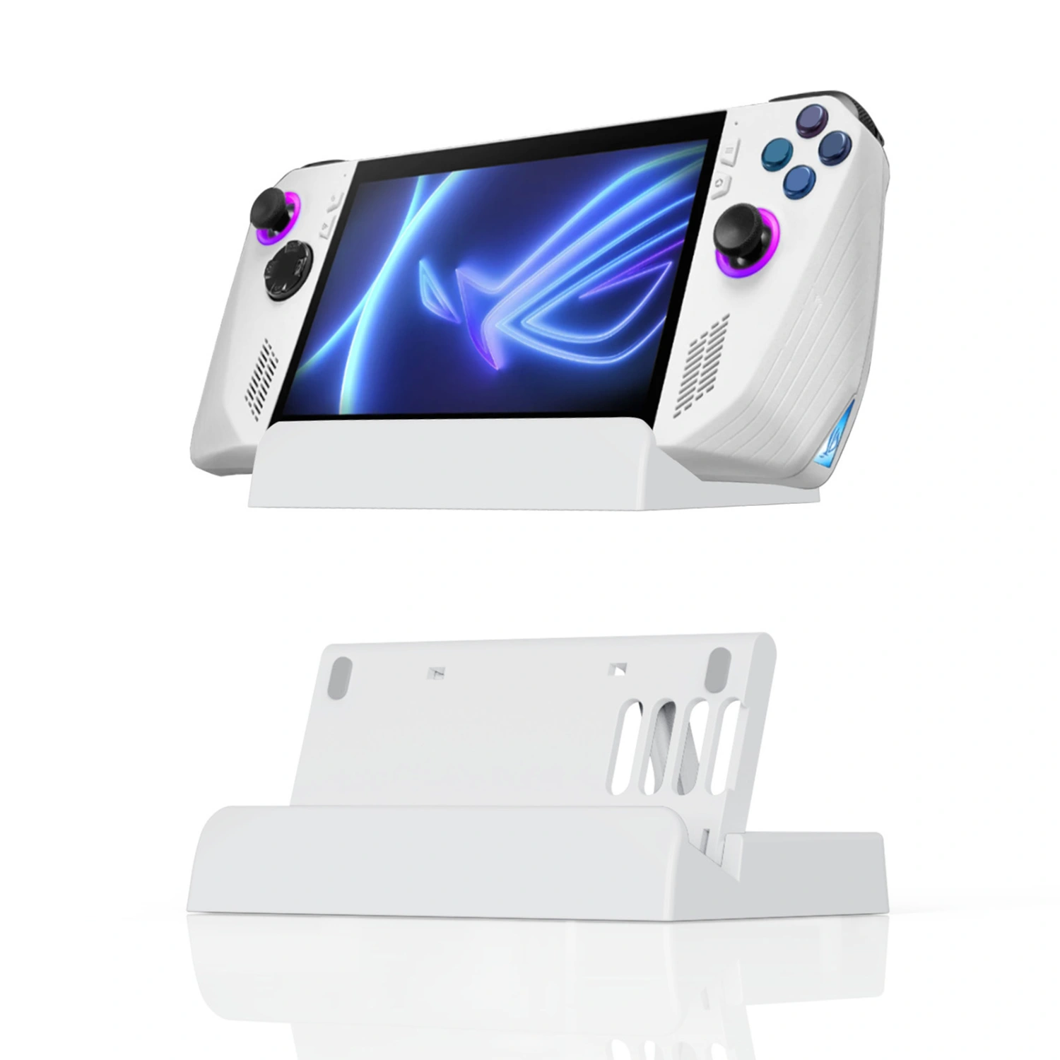 Game Console Holder Angle Adjustable Heat Dissipation Holes Design Non-slip Mobile Phone Game Console Bracket
