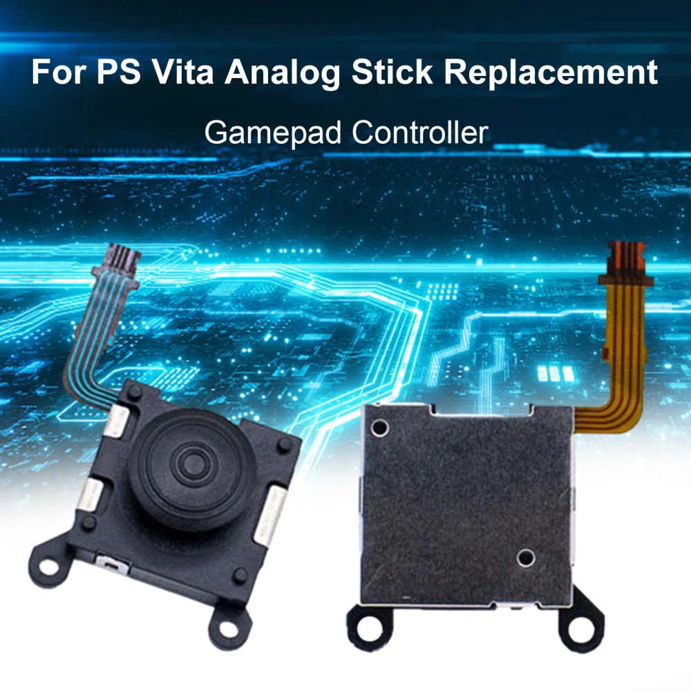 3D Analog Joystick Control Pad Stick Replacement Universal Easy Installation Analog Joystick Button Control Thumb Stick Cover