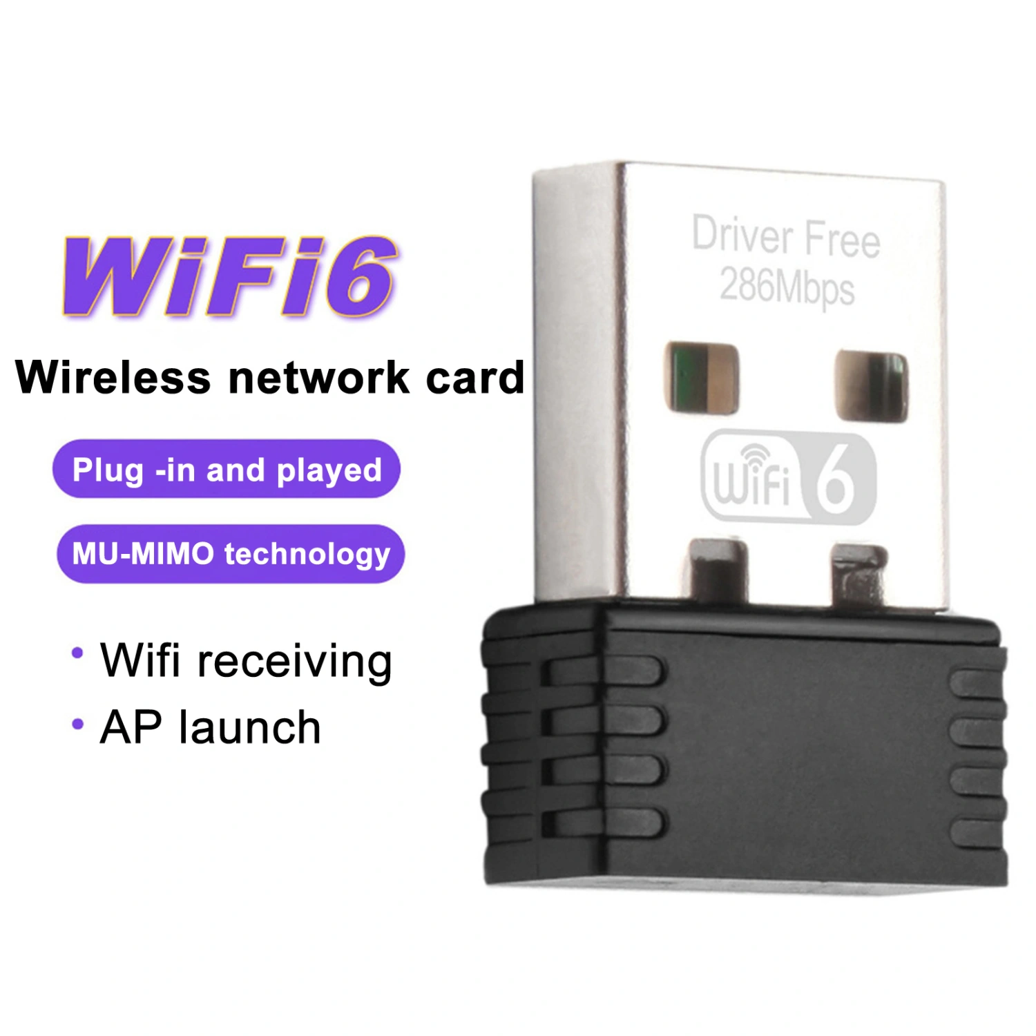 USB Wireless Network Card Driver-Free 300Mbp/s Wireless Wi-Fi Adapter 802.11ac Wi-Fi Signal Receiver Launcher For Laptop Desktop Computer