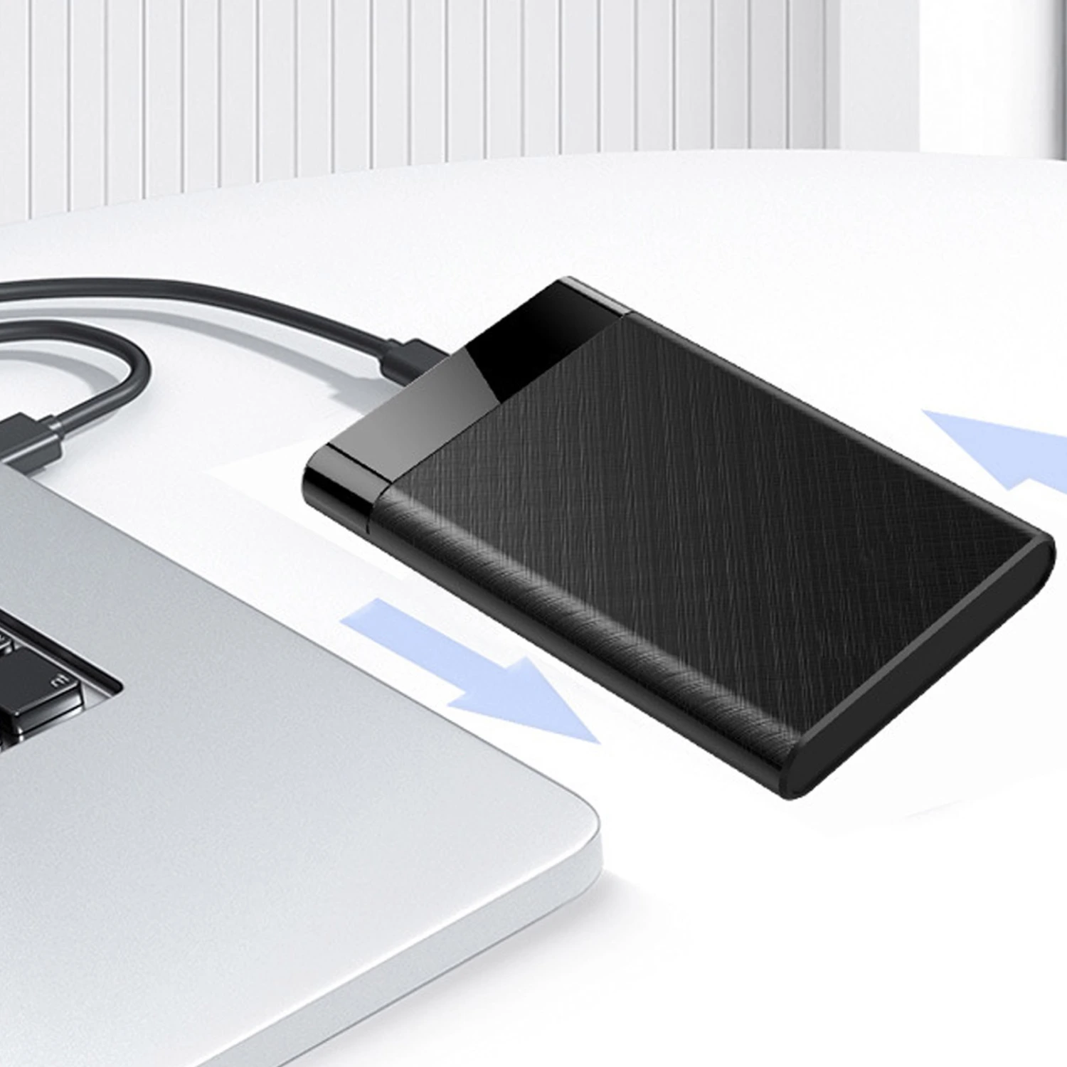 2.5 Inch Tool-free Mobile Hard Disk Box USB 3.0 Notebook Solid State or Mechanical Hard Disk SSD HDD Enclosure Type C Portable Hardisk