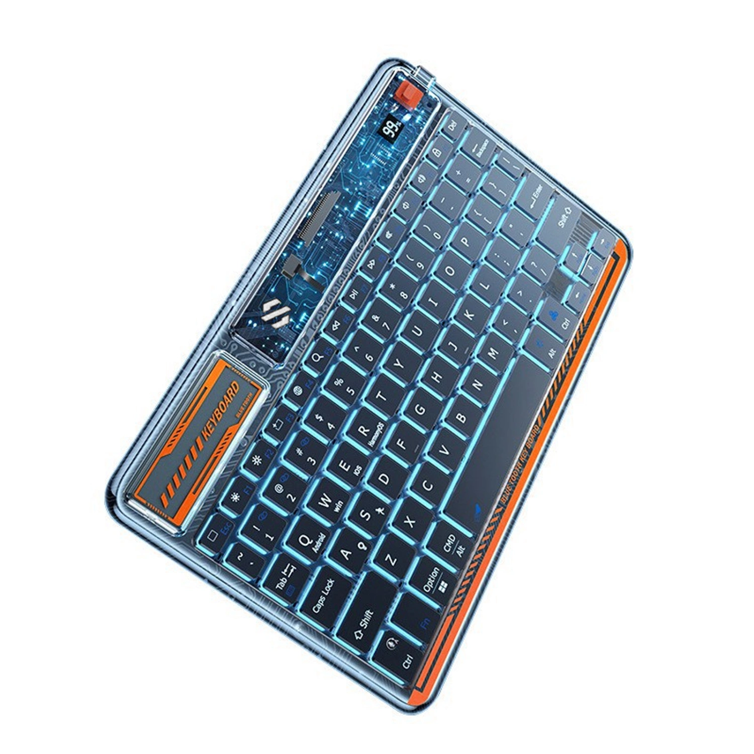 Wireless Keyboard Voice Input Fast Response RGB Backlit Mini Bluetooth-compatible 5.2 Keyboard Office Supplies