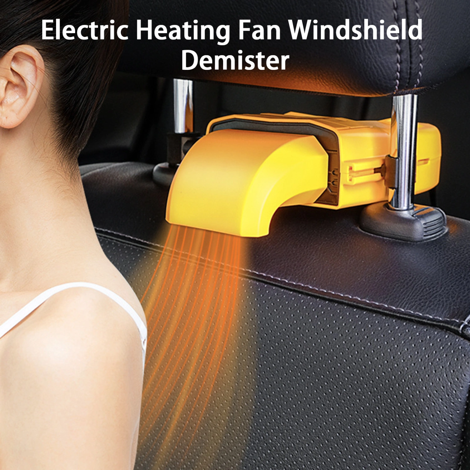 Electric Heating Fan Energy Saving Dual Use Heating/Cooling Car Seat Heater Windshield Demister Defroster Auto Accessories