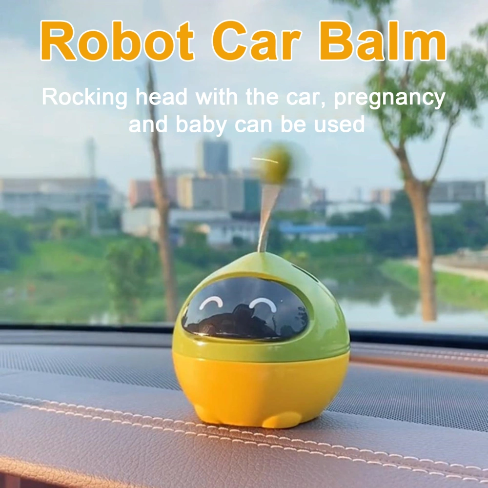 Car Air Freshener Long-Lasting Fragrance Car Diffuser Cute Robot Decoration Relieve Driving Fatigue Removing Unpleasant Smell Car Fragrance