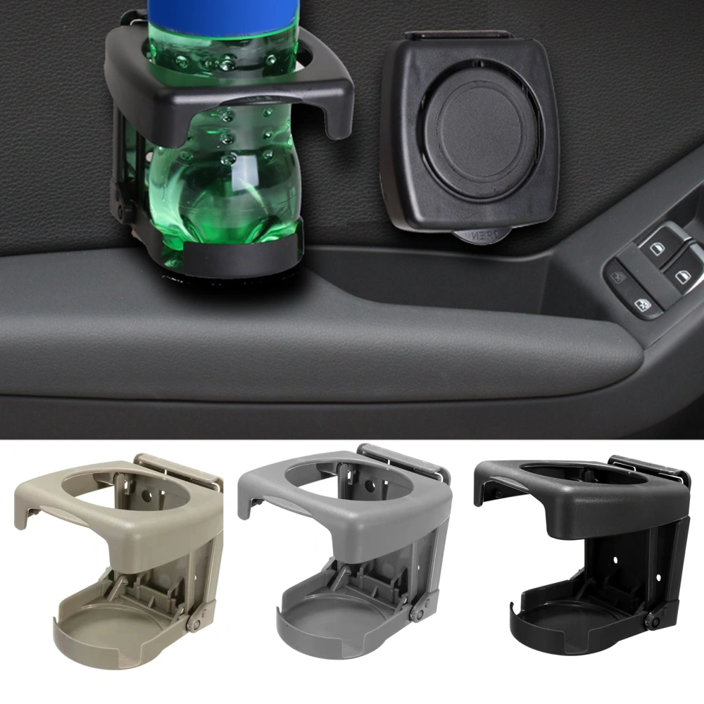 2Pcs Folding Cup Drink Holder Console Bottle Car Can Holder for Cars Trucks RVs Vans Boats Travel Car Accessory