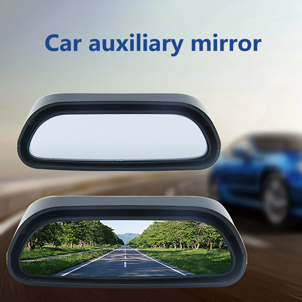 Car Blind Spot Mirror Wide Angle Waterproof Anti-Falling Easy Installation Auxiliary Mirror Vehicle Supply