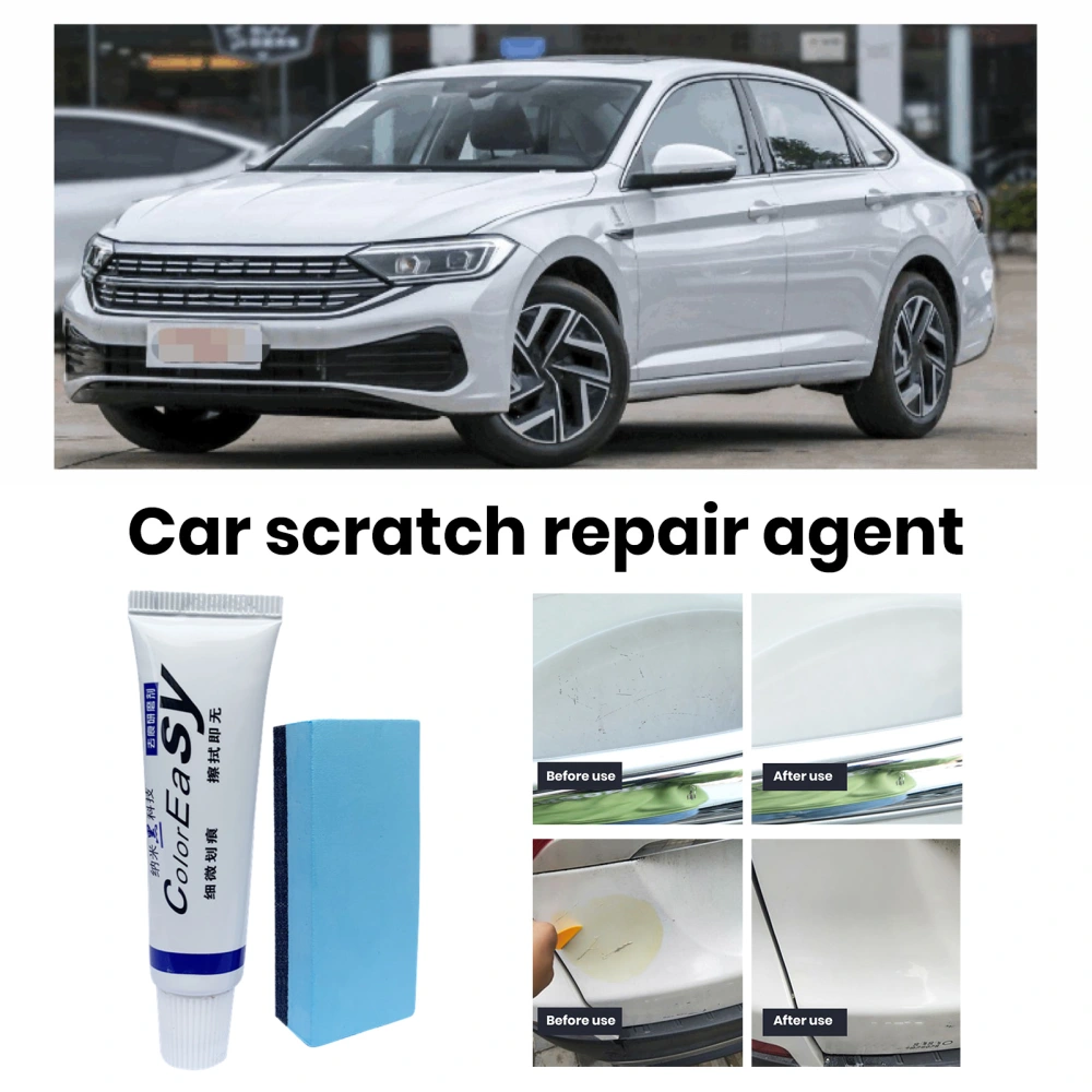 4Pcs/Set Car Scratch Repair Agent Anti-scratch Auto Polishing Cleaning Car Styling Body Grinding Wax Auto Maintain