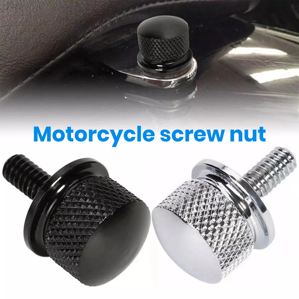 Motorcycle Screw Rust-resistant Easy Installation Seat Bolt Screw Nut Stylish Motorcycle Seat Accessory for Halley