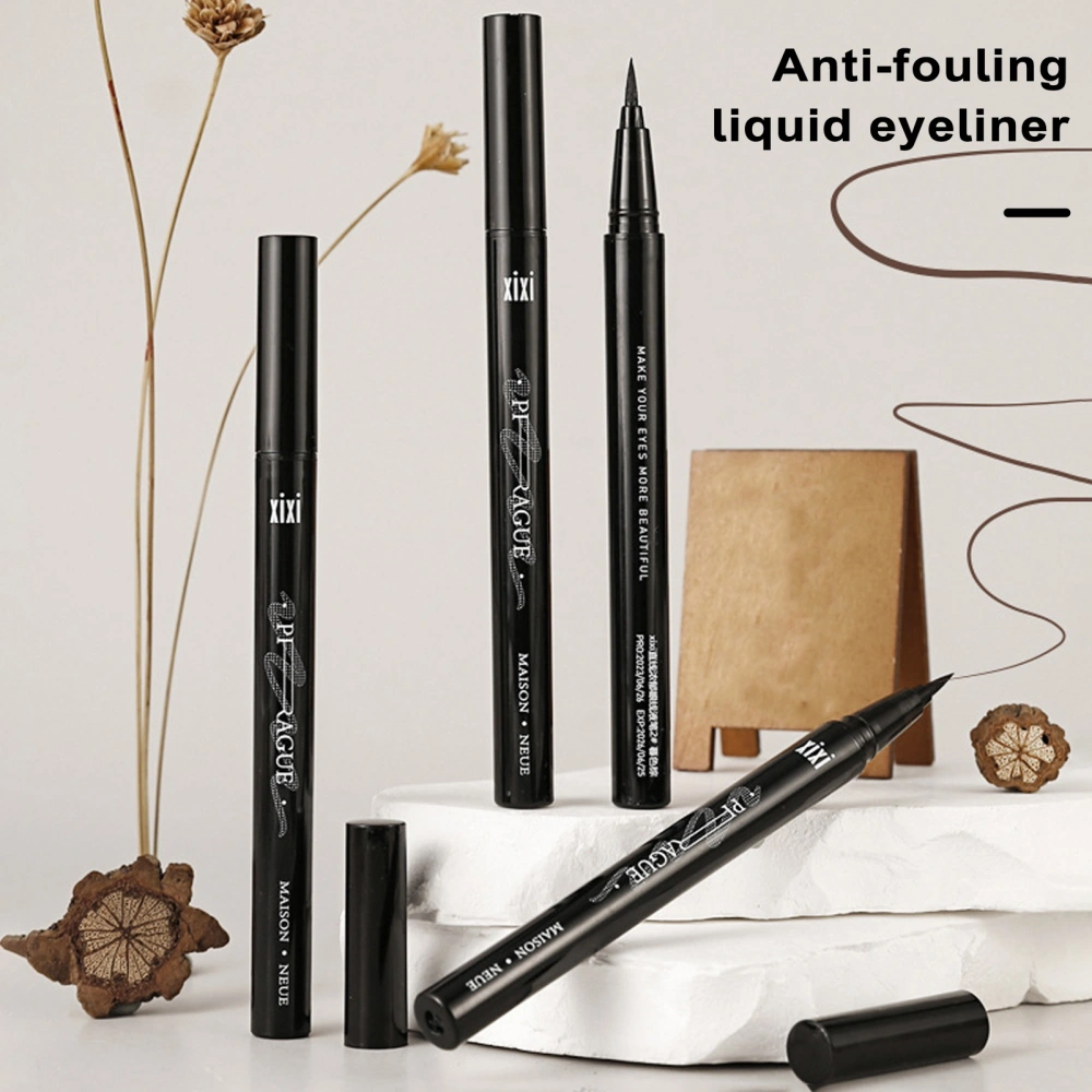 Waterproof Liquid Eyeliner Smudgeproof Quick Dry Long Lasting Sweatproof Easy to Use Eyeliner Liquid Pencil for Beginner