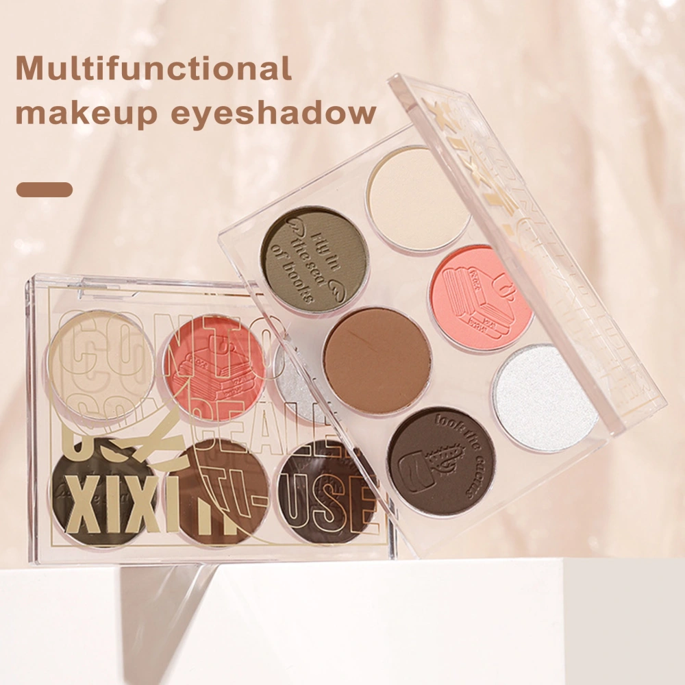 Eye Shadow Palette Earth Tones Matte Multifunctional Makeup Novice Long Lasting Eyeshadow Palette for Beginners